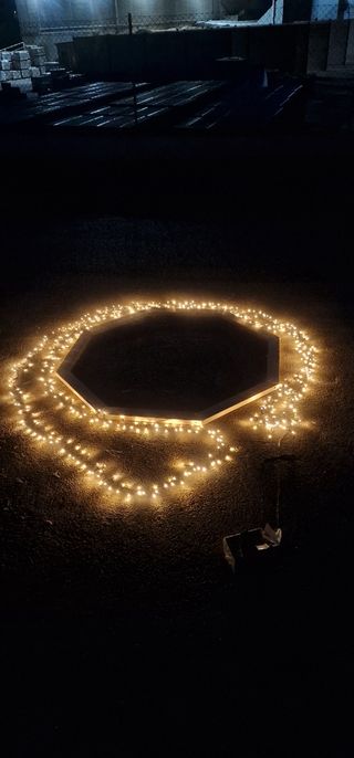 Guirnalda luces LED personalizacion eventos