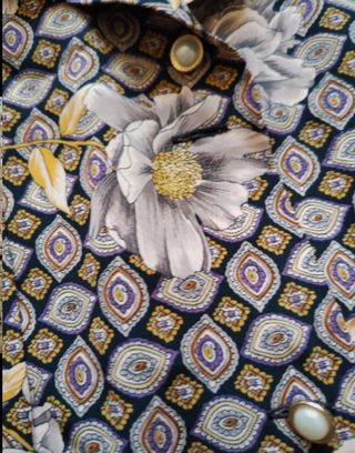 Camisa vintage floral