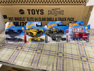 Hot Wheels Elite 64: 4 auto