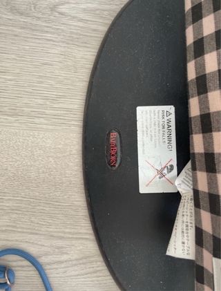 Hamaca Babybjörn y funda a cuadros Minicoton