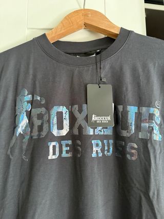 Camiseta Boxeur des Rues XL Gris