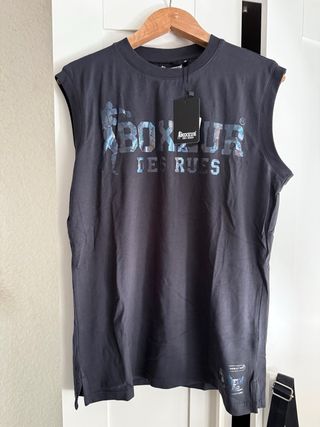 Camiseta Boxeur des Rues XL Gris