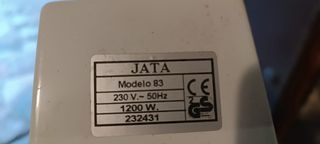 Radiador eléctrico JATA infrarrojos