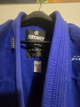 Kimono Jiu Jitsu Tatami azul talla:M4 kids