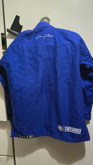 Kimono Jiu Jitsu Tatami azul talla:M4 kids