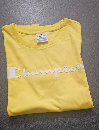 T-shirt Champion gialla XS