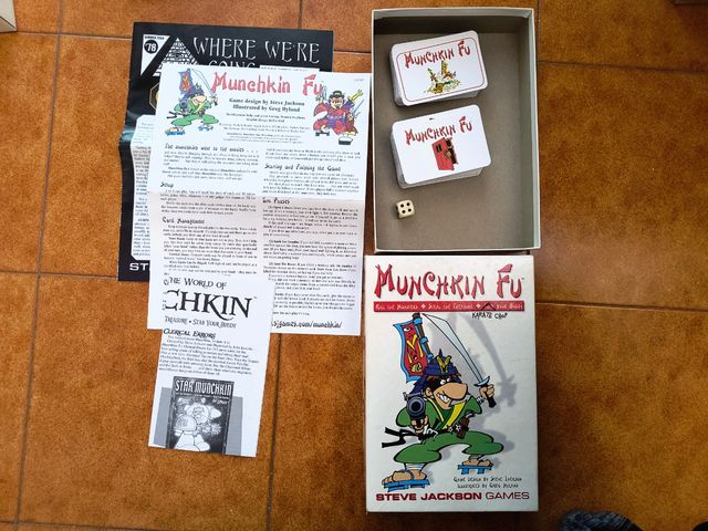 Munchkin Fu Gioco da Tavolo Edizione Inglese