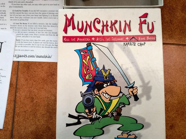 Munchkin Fu Gioco da Tavolo Edizione Inglese