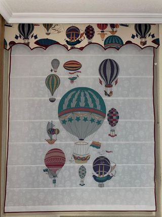 Cortina Estampada Globos - Bando