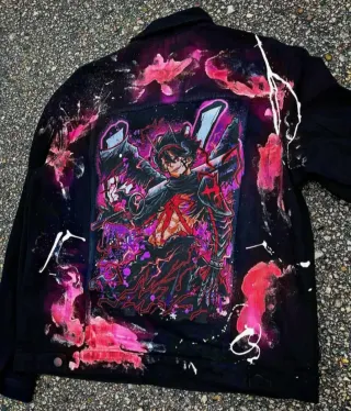 Chaqueta vaquera anime