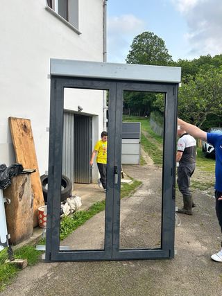 Ventanas PVC imitación madera