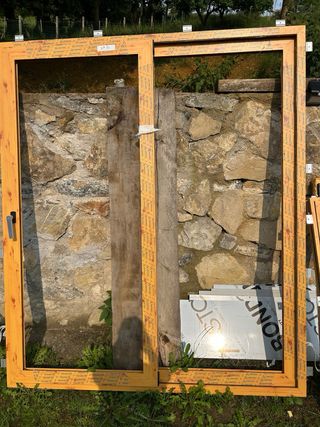 Ventanas PVC imitación madera