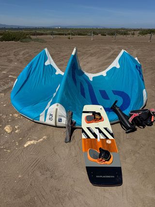 Equipo kitesurf principiante