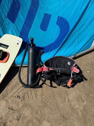 Equipo kitesurf principiante
