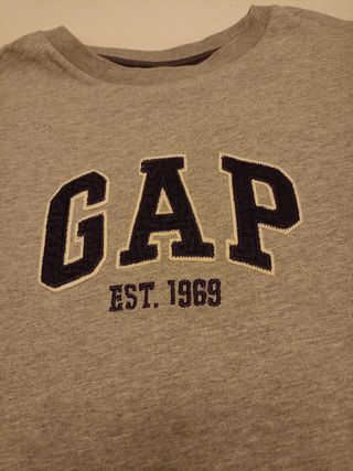 Camiseta Gris Gap - Talla M