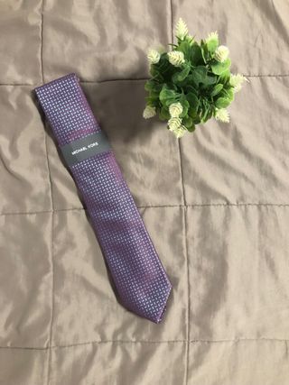 Corbata Michael Kors - Azul y Morada