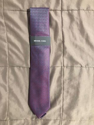 Corbata Michael Kors - Azul y Morada
