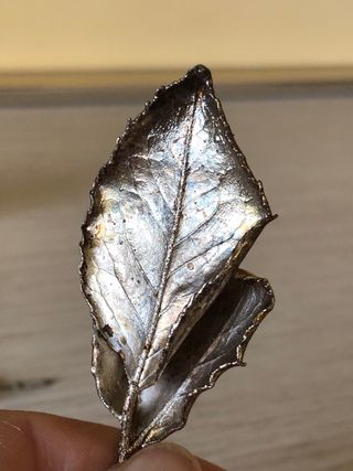 Broche Rosa Vintage Oro