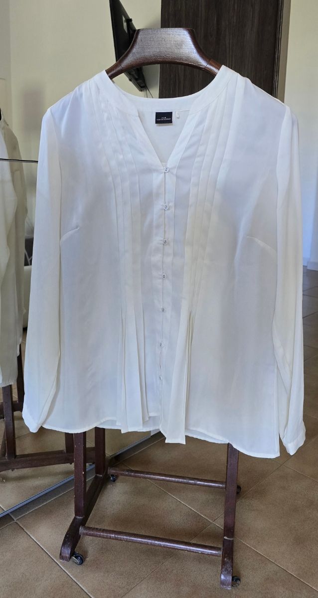 Camicia color panna taglia 48