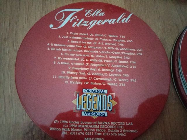 Lote 12 CDs Legends Versões Originais