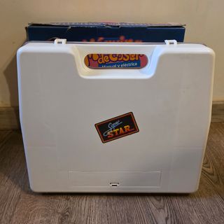 MAQUINA DE COSER MANUAL Y ELECTRICA ROMAN