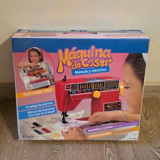 MAQUINA DE COSER MANUAL Y ELECTRICA ROMAN