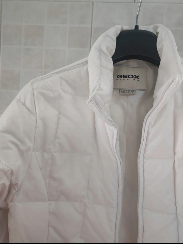 Piumino Geox bianco tg M