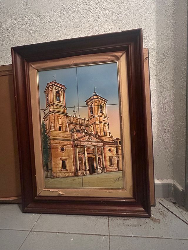 Cuadro cerámico - Torres de Santafé