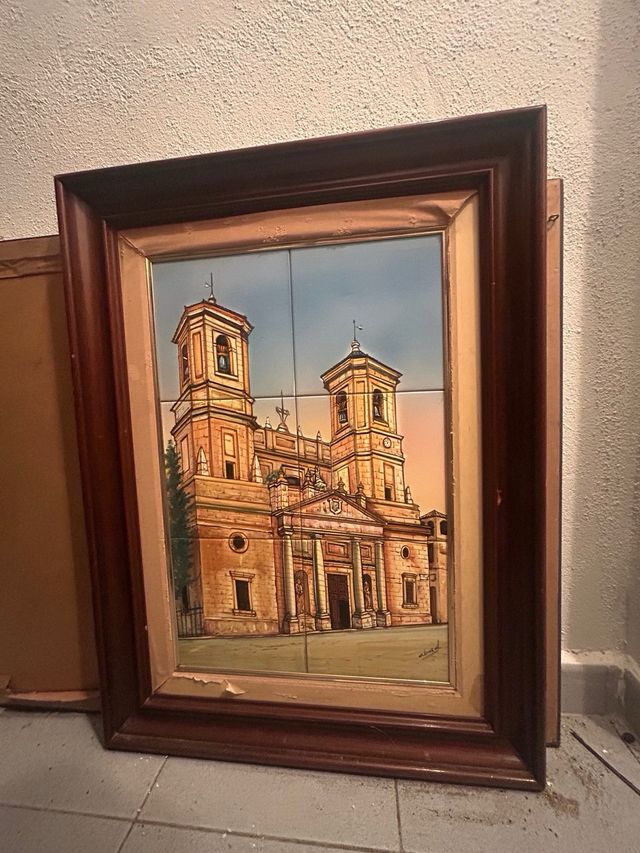 Cuadro cerámico - Torres de Santafé