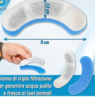 4 Filtri Fontana Acqua Gatti
