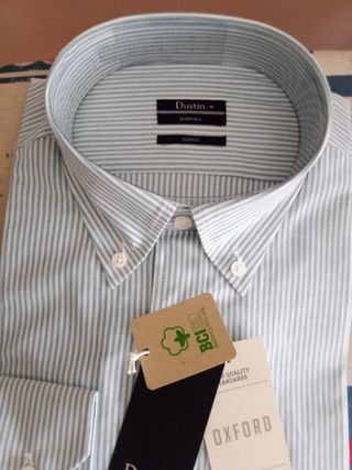 Camisa Dustin rayas azules - Hombre
