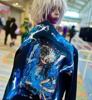 Chaqueta vaquera anime Hero academy