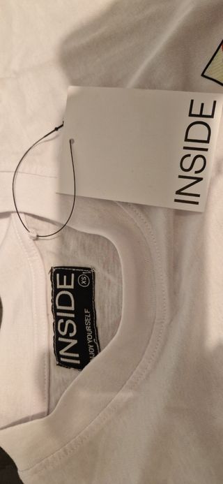 Camiseta Inside serpiente - blanca
