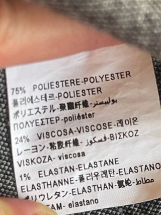 Top Benetton mujer - Blanco y negro