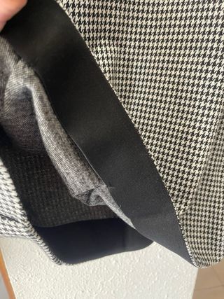 Top Benetton mujer - Blanco y negro