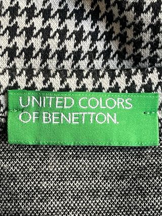 Top Benetton mujer - Blanco y negro