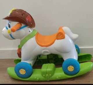 Caballito correpasillos y balancín Chicco 