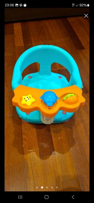 Asiento baño bebé