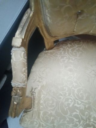 Sedia stile veneziano oro