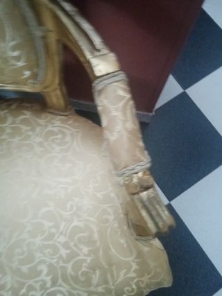 Sedia stile veneziano oro