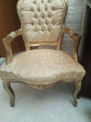 Sedia stile veneziano oro