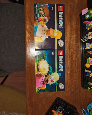 Lego Simpsons - 10 minifiguras