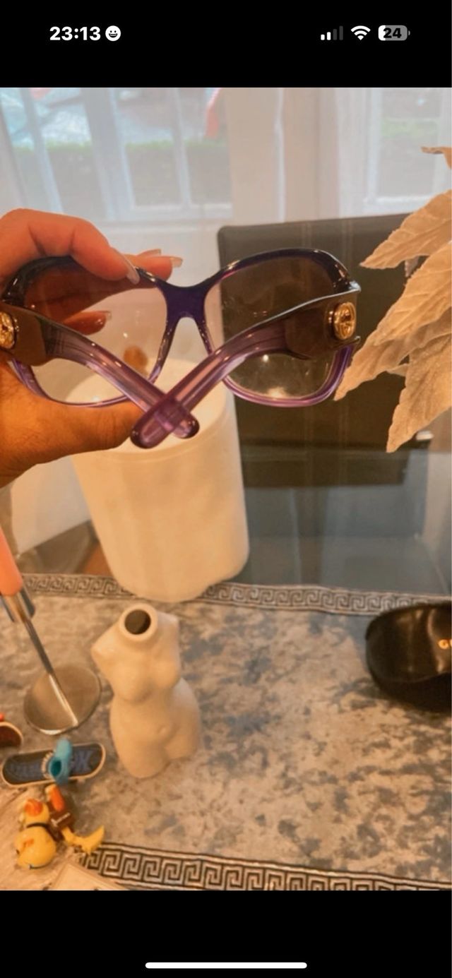 Gafas Gucci - Marrón y Morado