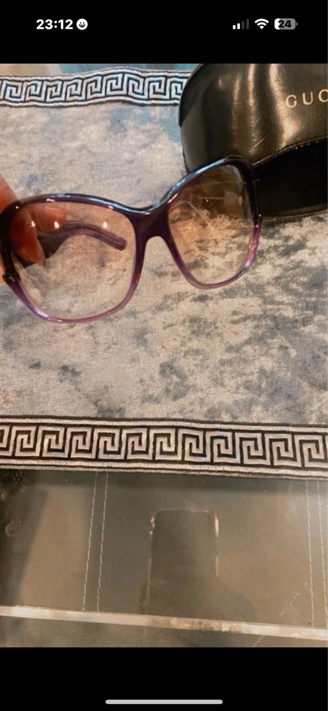 Gafas Gucci - Marrón y Morado