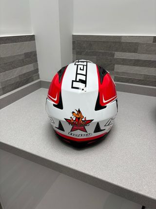 Casco Hebo Trial Rojo-Blanco