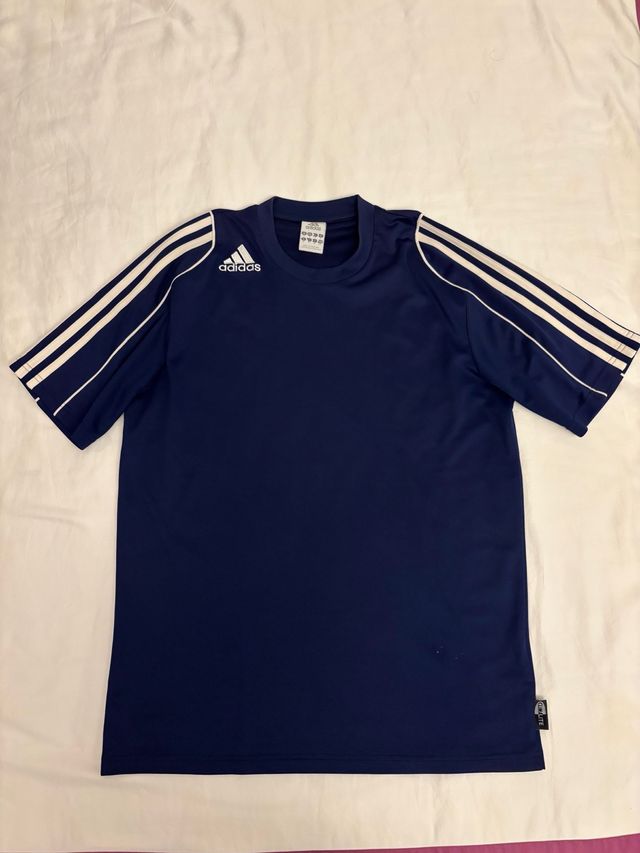 Camiseta técnica Adidas azul marino talla S