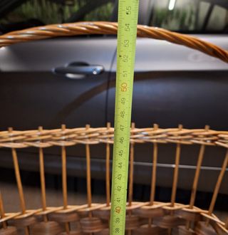 Cesta mimbre vintage