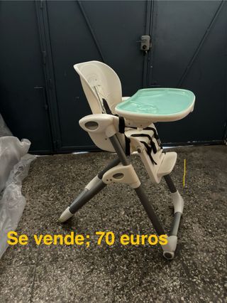 Trona bebé plegable, mint