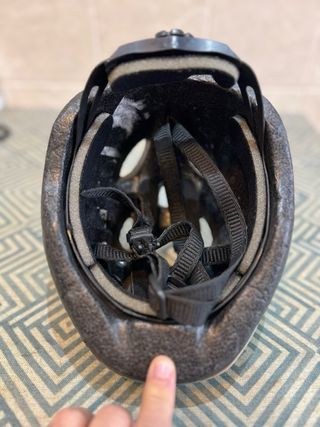 Casco bici niño Btwin H300 azul