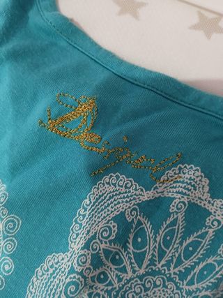 Vestido Desigual verde agua